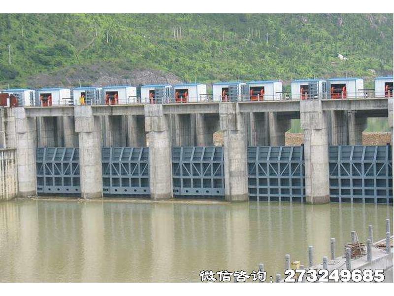 霸州拦水大坝闸门